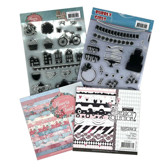 John Next Door - Find It Media - Stamp & Paper Pad set