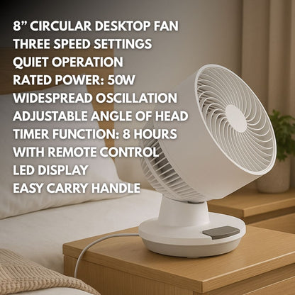 Piranha - 8" Ultra High-Speed Fan