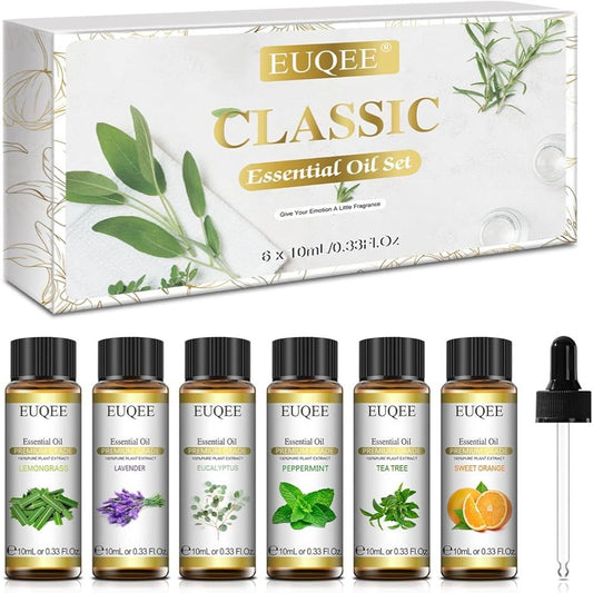 Euqee Essential Oil Set - Classic