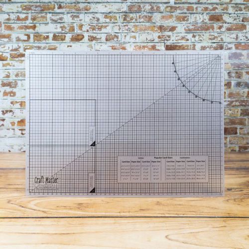 Craft Master – Clear Cutting Mat (43cm x 31cm)