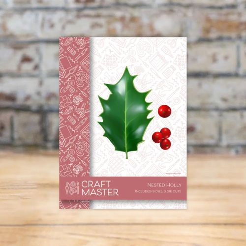 Craft Master Nested Holly Die Set