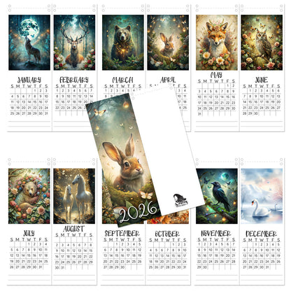 The Crafty Witches - 2026 Calendars Dimensional Kit