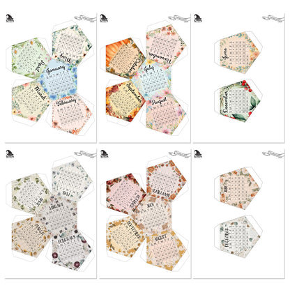 The Crafty Witches - 2026 Calendars Dimensional Kit