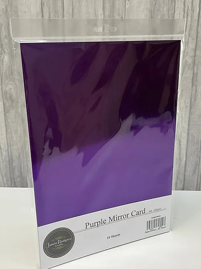Jamie Rodgers Crafts - A4 Mirror Card Pack of 10