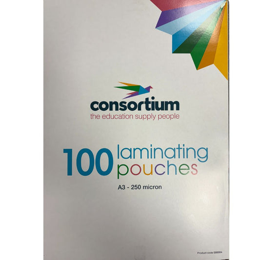 A3 Gloss Laminating Pouches - 100pcs