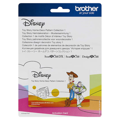 Brother ScanNCut - Disney Toy Story Home-Deco Pattern Collection 1