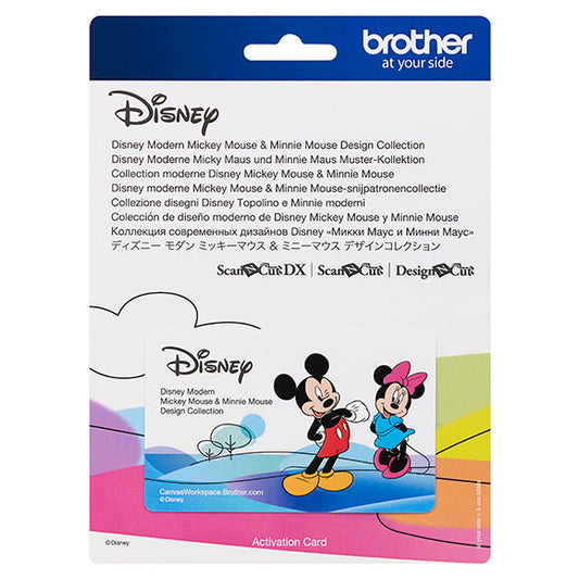 Brother ScanNCut - Disney Modern Mickey & Minnie Design Collection