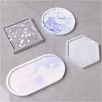 Silicone Moulds - Various Shapes 4pcs