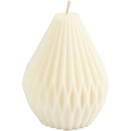 Silicone Mould - Ribbed Teardrop 1pcs
