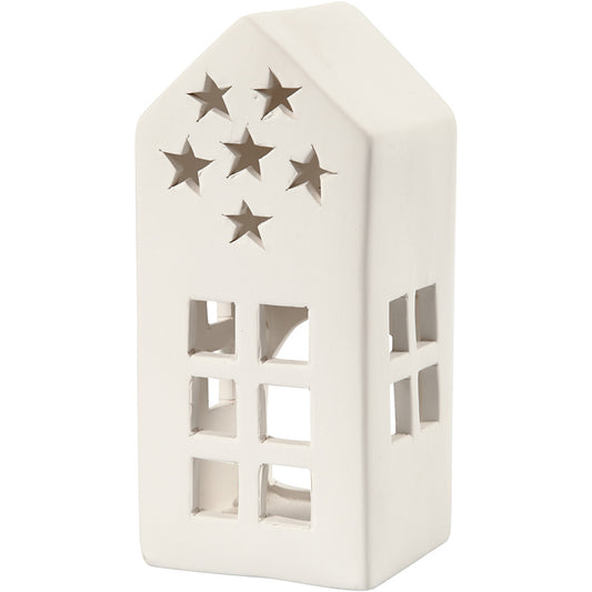 Creativ House Tea Light Candle Holder - White