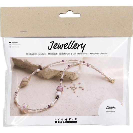 Creativ Mini Craft Kit - Jewellery Rose Harmony Chunky Necklace