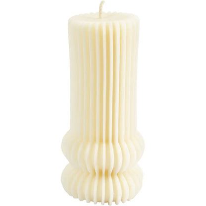 Silicone Mould - Ribbed Cylinder with Arches