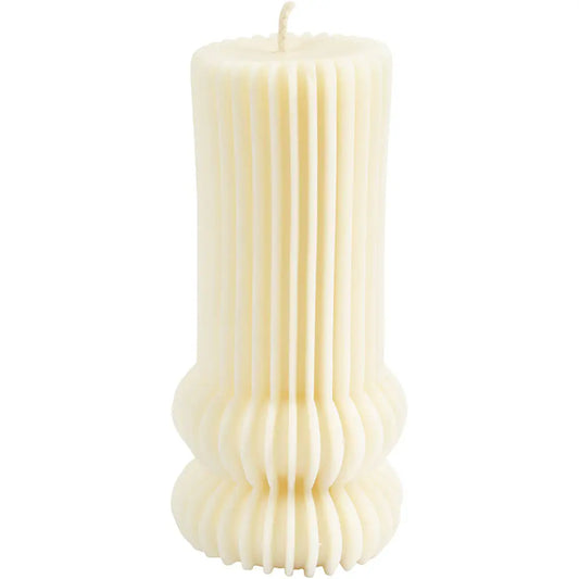 Silicone Mould - Ribbed Cylinder with Arches