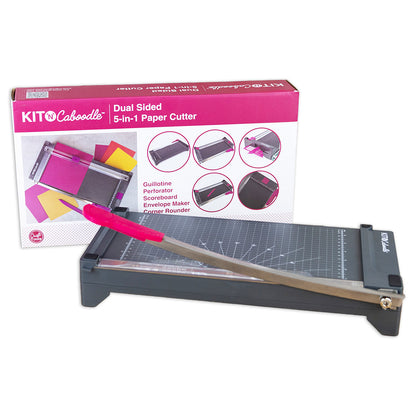 Kit 'N' Caboodle Dual Sided 5-in-1 Paper Cutter