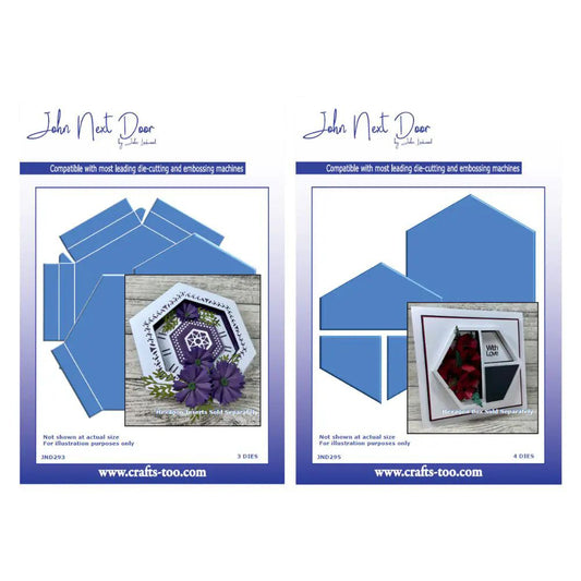 John Next Door - Hexagon Box & Inserts Die Sets