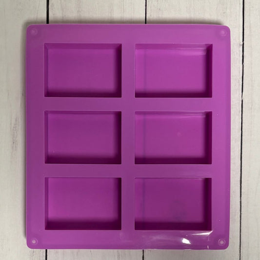 6-Bar Silicone Mould (colour will vary)