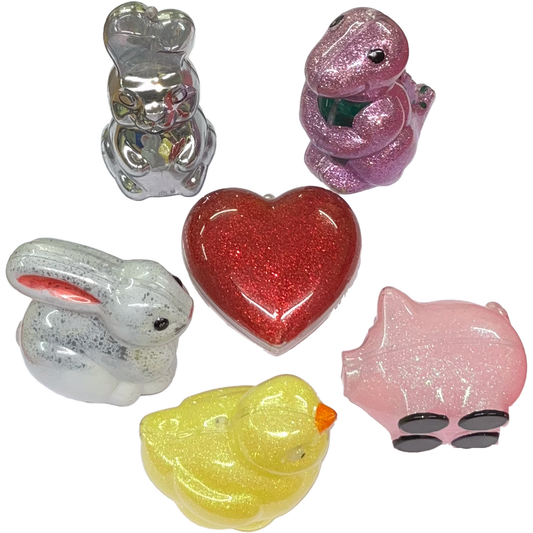 Pinflair - 3D Fillable Acrylic Shapes