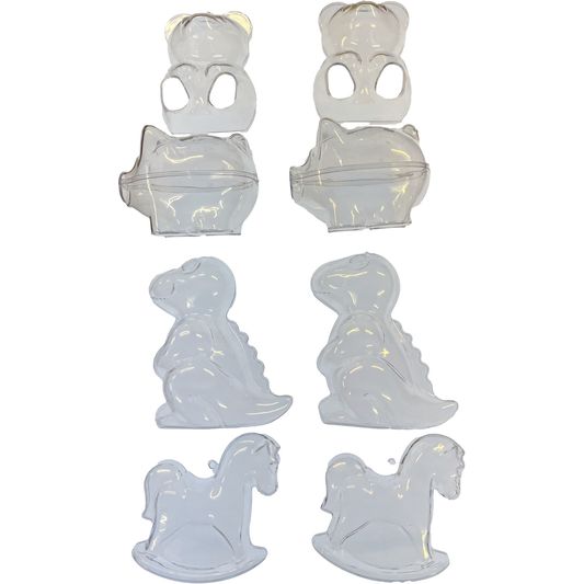 Pinflair - 3D Fillable Acrylic Shapes