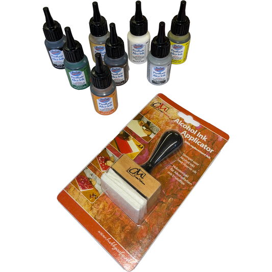 Pinflair - Alcohol Ink Set with Applicator