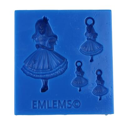 Emlems - Alice In Wonderland Jewellery Set Silicone Mould