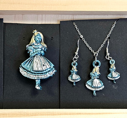 Emlems - Alice In Wonderland Jewellery Set Silicone Mould