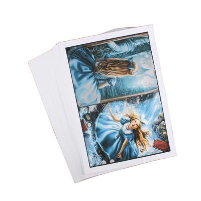 Emlems - Alice In Wonderland Story Book 200gsm X 50 A4
