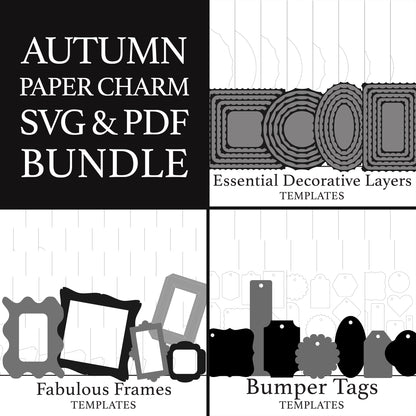 The Crafty Witches - Autumn SVG & PDF Files Digital Download
