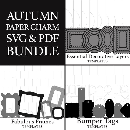 The Crafty Witches - Autumn SVG & PDF Files Digital Download