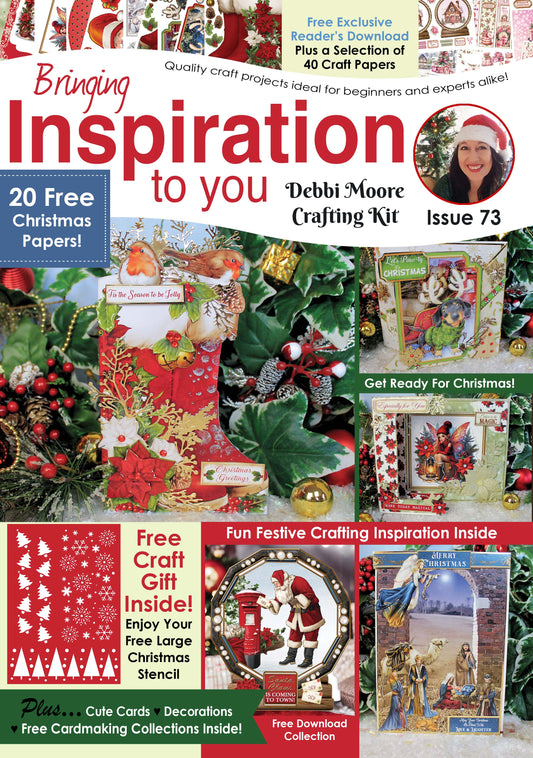 Debbi Moore Designs - Bringing Inspiration to You Crafting Kit Issue 73 with Forever Codes and Special Gift