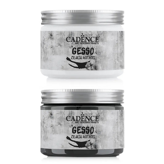 Cadence Gesso Primer White & Black Bundle