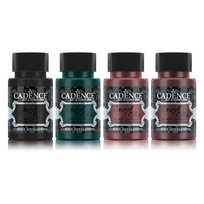 Cadence Dora Glass Metallic Paint Set - Lavish