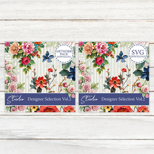 In The Studio Designer Selection Vol 2 SVG & Artwork Downloads Bundle