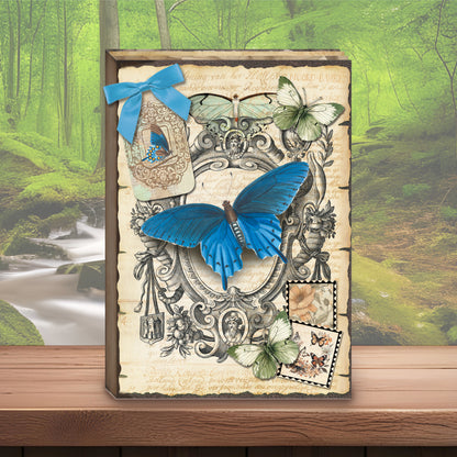 The Crafty Witches - Butterfly Bounty Junk Journal Download Kit