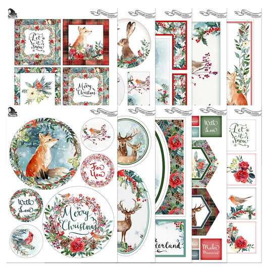 The Crafty Witches - Magical Countryside Christmas Digital Collection