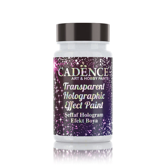 Cadence Transparent Holographic Effect Paint (90ml)