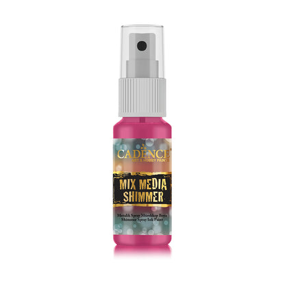 Cadence Mix Media Shimmer Ink Spray (25ml)