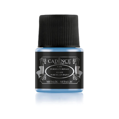 Cadence Glass & Ceramic Metallic Paint (45ml)