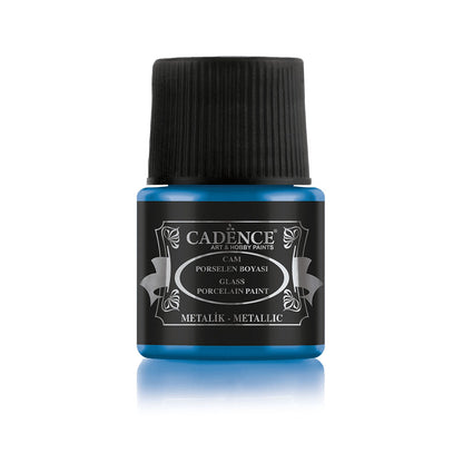 Cadence Glass & Ceramic Metallic Paint (45ml)