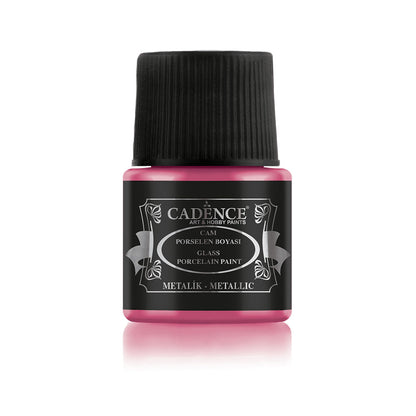 Cadence Glass & Ceramic Metallic Paint (45ml)