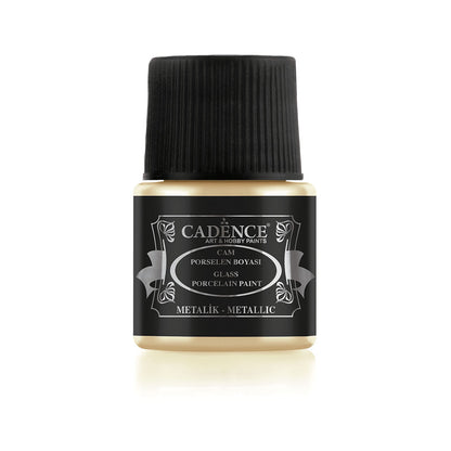 Cadence Glass & Ceramic Metallic Paint (45ml)
