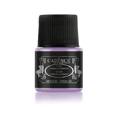 Cadence Glass & Ceramic Metallic Paint (45ml)