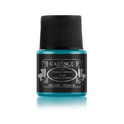 Cadence Glass & Ceramic Metallic Paint (45ml)