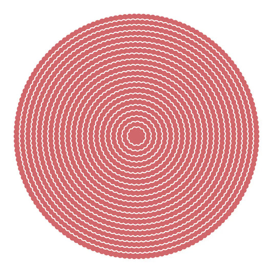 Craft Master Ditsy Scallop Circle Die Set