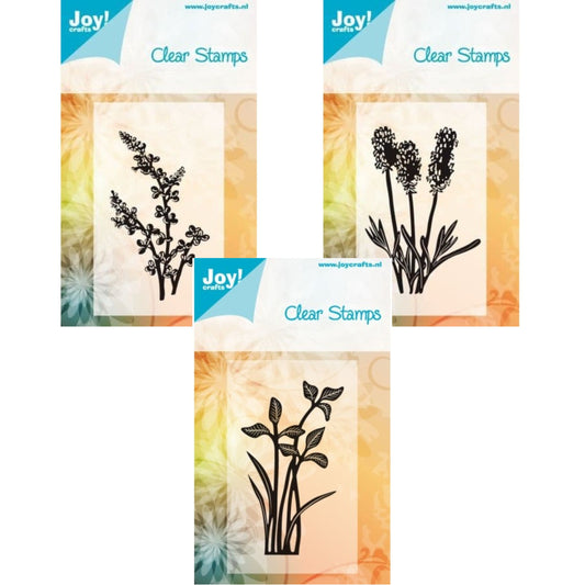 Crafts Too - John Next Door - Joy Crafts Leaf Silhouette Stamps x 3