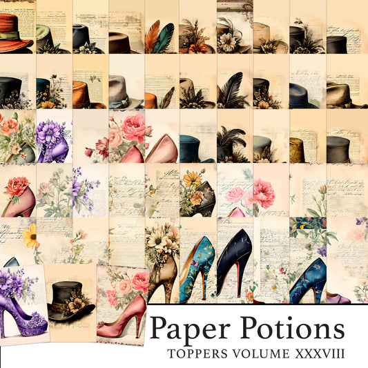 The Crafty Witches - Paper Potions Toppers Vol XXXVIII Download Kit
