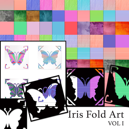 The Crafty Witches - Iris Fold Art Vol I Download Kit