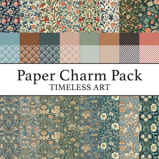 The Crafty Witches - Paper Charms Timeless Art Download Collection