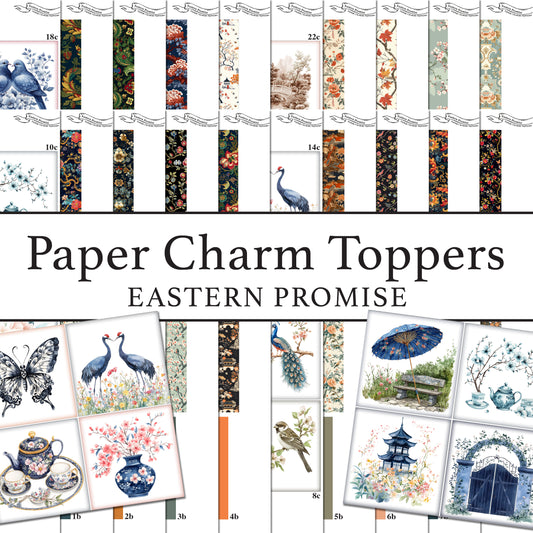 The Crafty Witches - Paper Charms Eastern Promise Toppers Download Collection