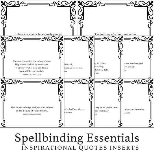The Crafty Witches - Essential Inserts: Inspirational Quotes Download Collection