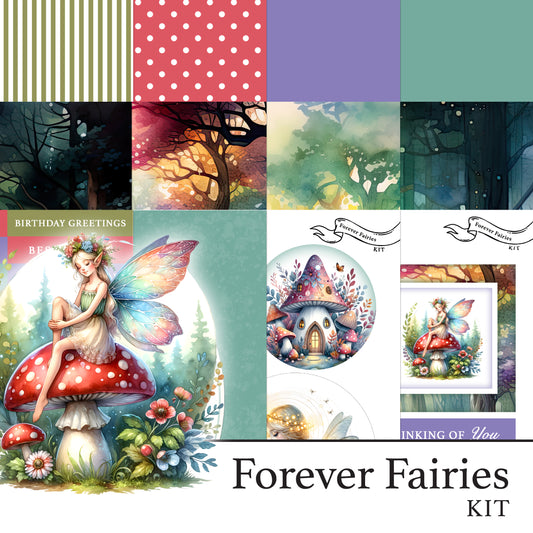 The Crafty Witches - Forever Fairies Download Kit